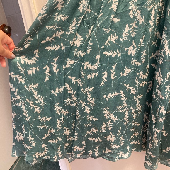 Club Monaco 100% Silk Midi Dress Size 00 - Picture 5 of 7